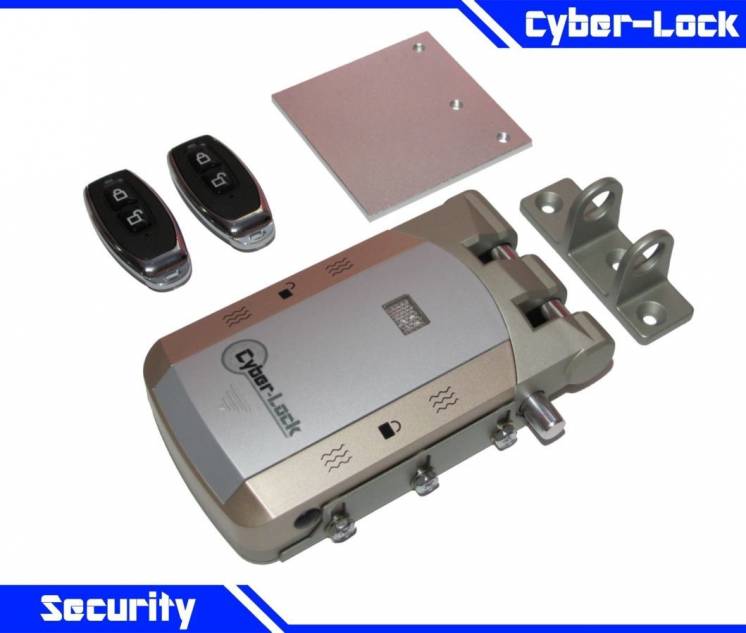 Скрытый замок невидимка Cyber-lock дверной накладной электронный радио