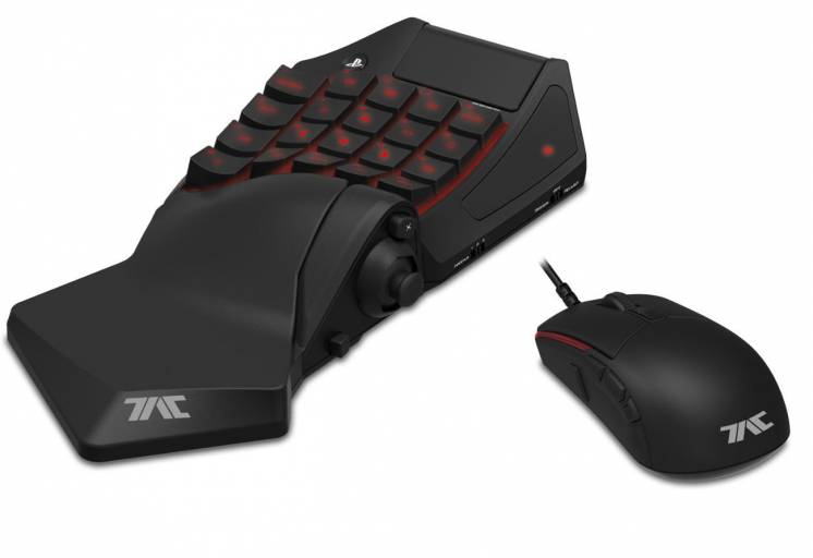 Hori M1 TAC - клавиатура и мышка для Sony PS4 и PS3