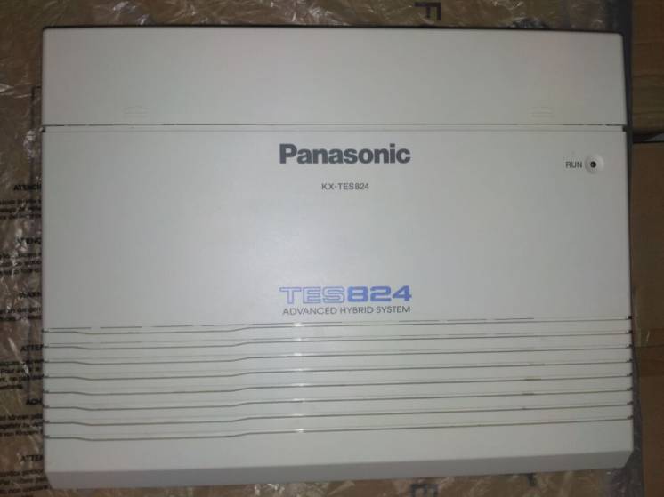 Аналоговая гибридная атс Panasonic Kx-tes824ua