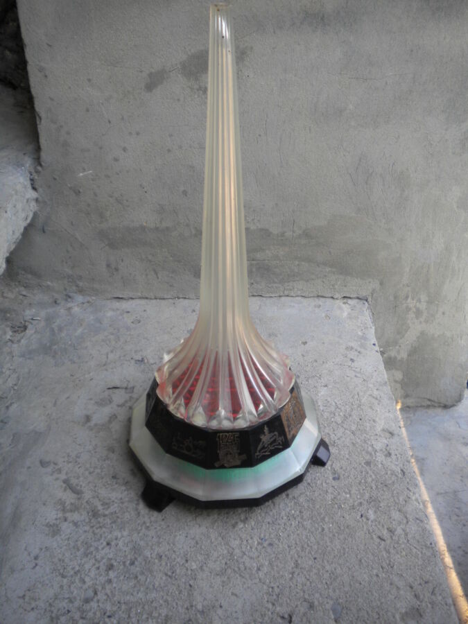 Настольная лампа светильник ракета ссср
