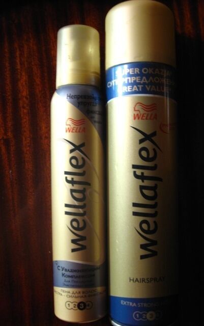 лак 400 мл пена для укладки волос веллафлекс Wellaflex 3, по 2/3. торг