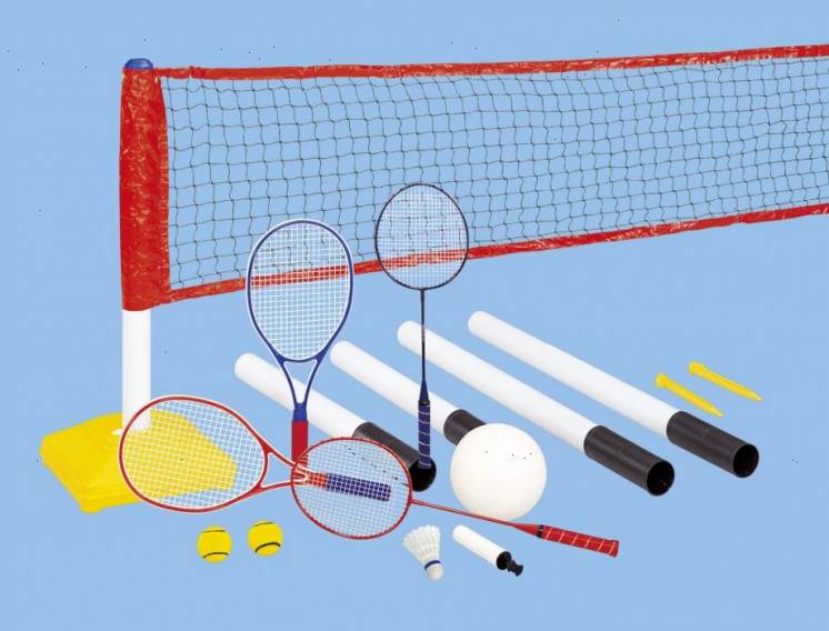 Набор 3 в 1 для бадминтона, волейбола и тенниса Outdoor-Play JC-238A