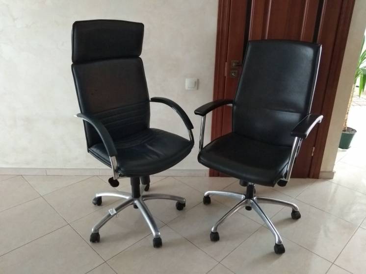 Кресло кожаное офисное, стул, офісне крісло для офісу, компютерне