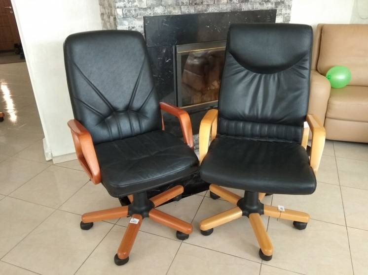 Кресло офисное кожаное, стул, офісне крісло для офісу, компютерне