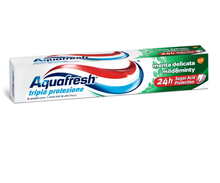 Зубна паста Aguafresh menta delicata mild 75 мл