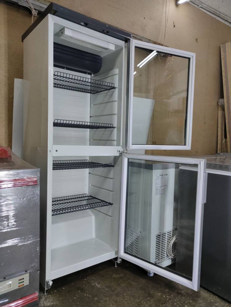 Холодильный шкаф testronic б/у, шкаф витрина б у, однодверный шкаф б у