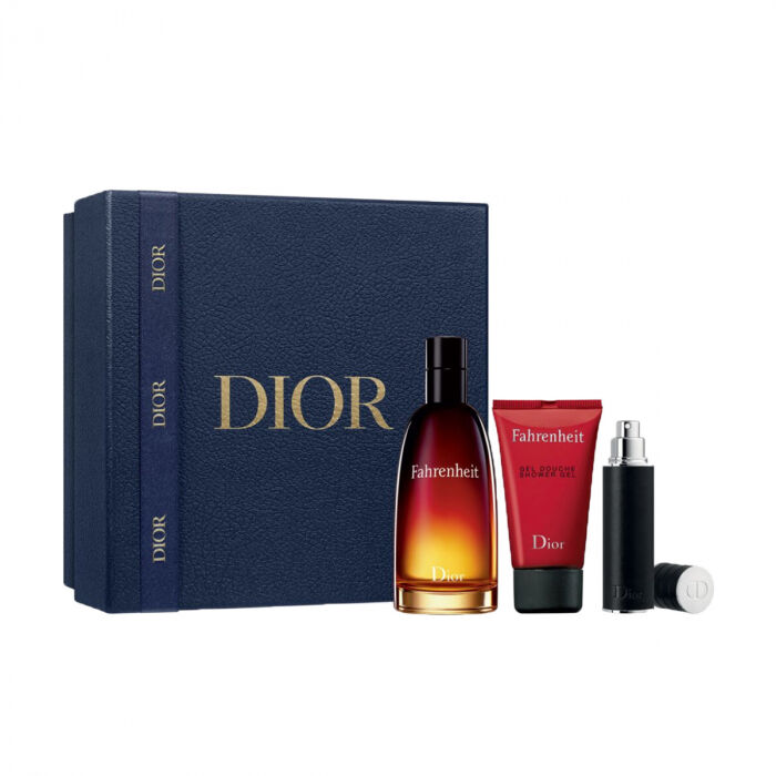 Парфюмированный набор мужской Christian Dior Fahrenheit (туалетная вод