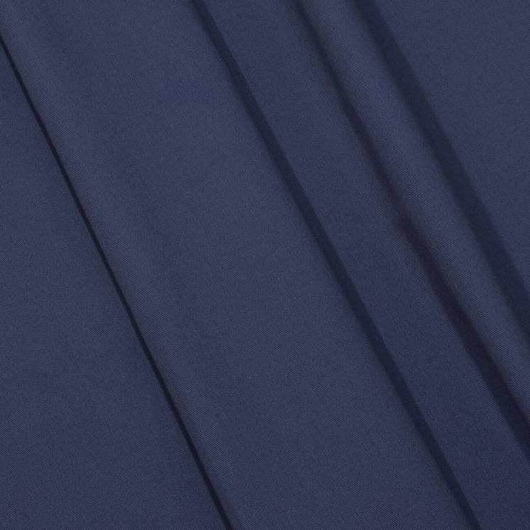 Ткань костюмная темно синяя